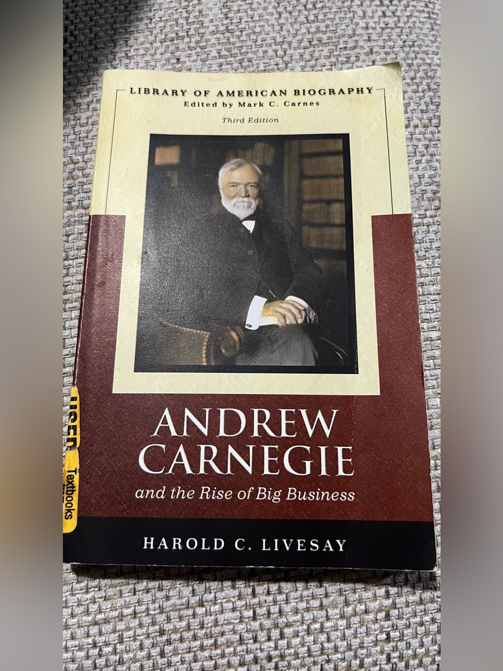 Harold C. Livesay - Andrew Carnegie and the Rise of Big Business